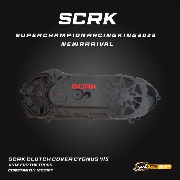 画像1: 🐍 SCRK クランクケースカバー｜シグナスX 4型・5型 専用モデル🐍 (1)