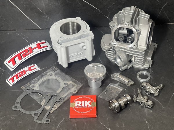 画像1: 🏍️ TRHC × Party up 競技版ボアアップキット｜12,000rpm仕様（158cc / 180cc / 198cc） (1)