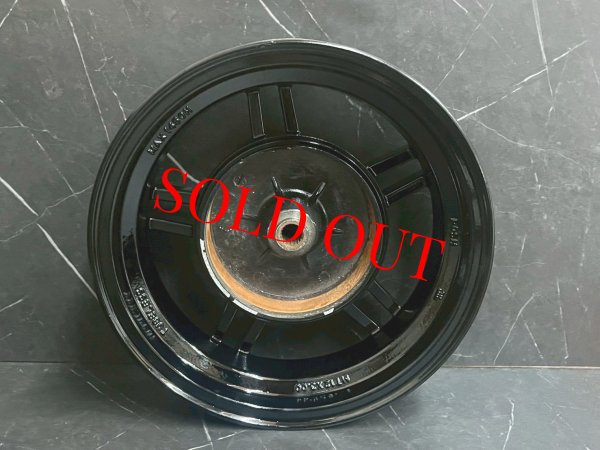 画像7: 【中古品】シグナスX 2.3型用 ホイール 前後 セット🏍️ブラック (7)