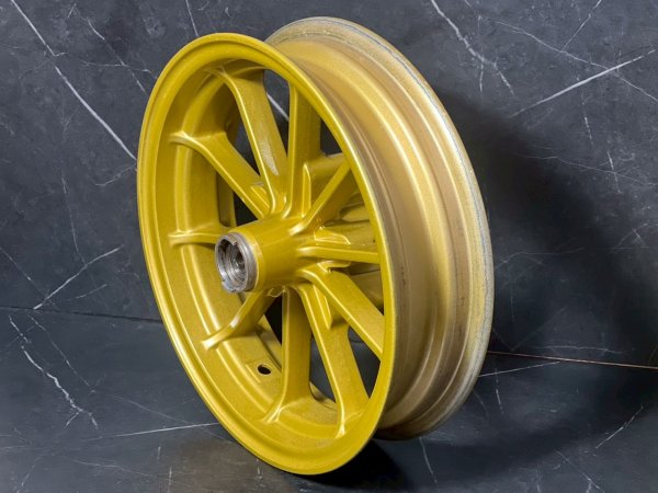 画像6: 【中古品】シグナスX 1.2.3型用 ホイール 前後 セット🏍️ゴールド (6)