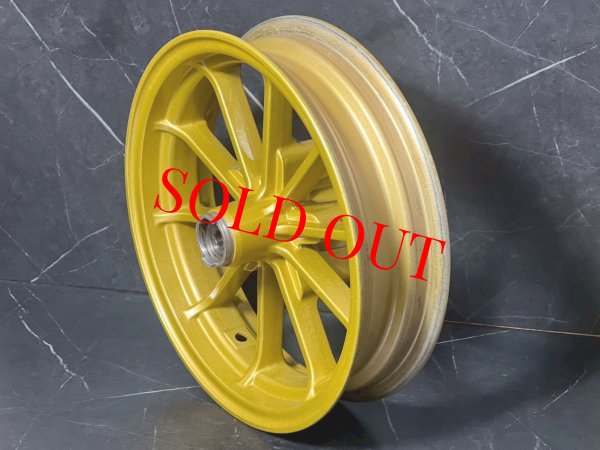 画像6: 【中古品】シグナスX 1.2.3型用 ホイール 前後 セット🏍️ゴールド (6)