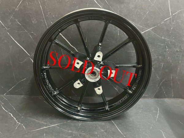 画像5: 【中古品】シグナスX 2.3型用 ホイール 前後 セット🏍️ブラック (5)