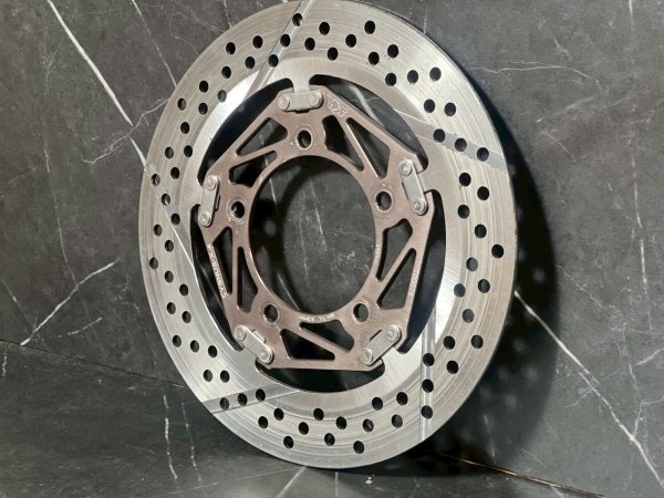 画像3: 【中古品】PBF フル フローティング ローター🏍️ 245mm ブレーキ ディスク｜ブラウン (3)