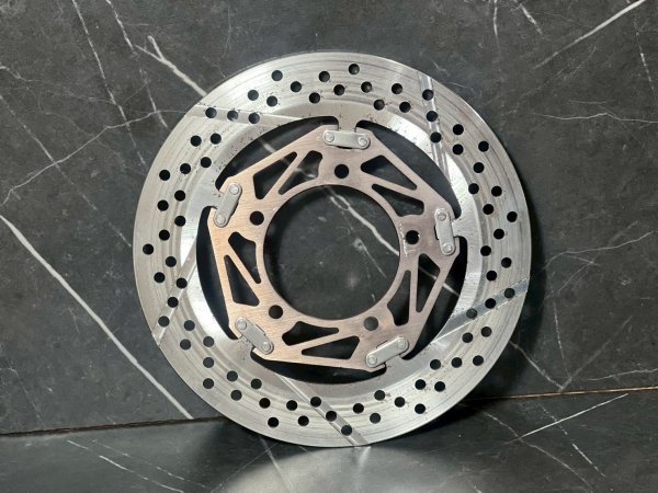 画像2: 【中古品】PBF フル フローティング ローター🏍️ 245mm ブレーキ ディスク｜ブラウン (2)