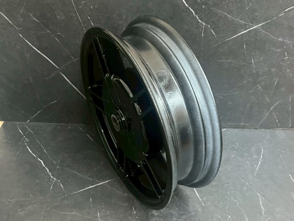 画像10: 【中古品】シグナスX 2.3型用 ホイール 前後 セット🏍️ブラック (10)