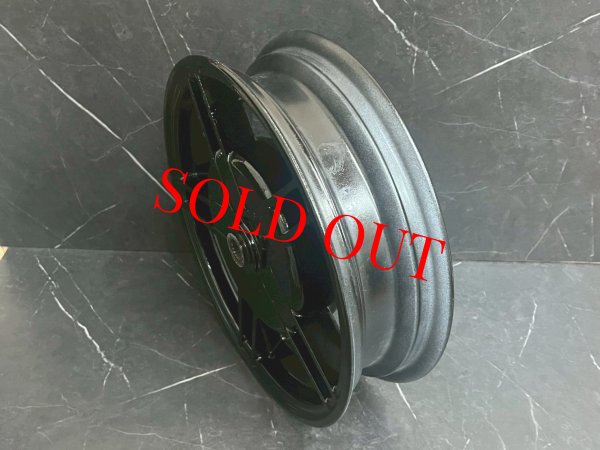 画像10: 【中古品】シグナスX 2.3型用 ホイール 前後 セット🏍️ブラック (10)