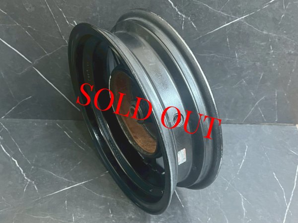 画像8: 【中古品】シグナスX 2.3型用 ホイール 前後 セット🏍️ブラック (8)