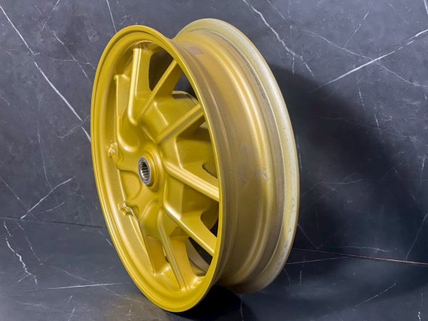 画像10: 【中古品】シグナスX 1.2.3型用 ホイール 前後 セット🏍️ゴールド (10)