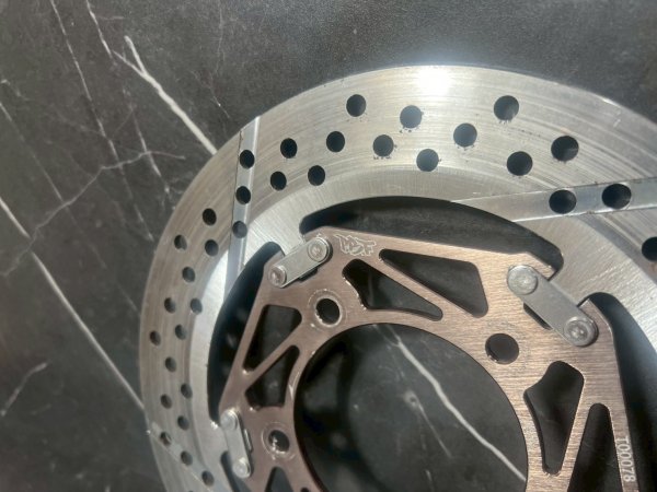 画像5: 【中古品】PBF フル フローティング ローター🏍️ 245mm ブレーキ ディスク｜ブラウン (5)