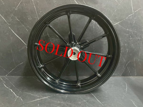 画像3: 【中古品】シグナスX 2.3型用 ホイール 前後 セット🏍️ブラック (3)