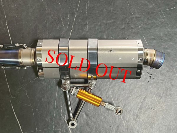 画像5: 【中古品】🏆ホットラップ HOTLAP×KN チャンピオンマフラー 🌈チタン｜シグナスｘ (5)