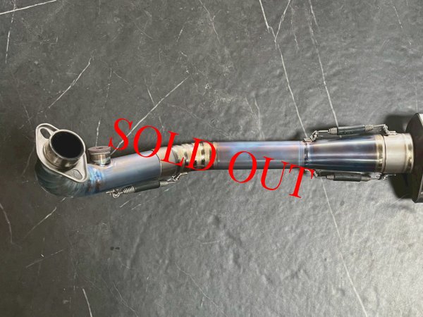 画像6: 【中古品】🏆ホットラップ HOTLAP×KN チャンピオンマフラー 🌈チタン｜シグナスｘ (6)