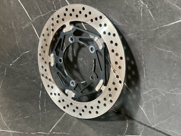 画像3: 【中古品】PBF フル フローティング ローター🏍️ 245mm ブレーキ ディスク｜ブラック (3)