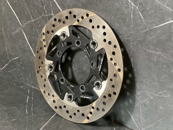 画像3: 【中古品】PBF フル フローティング ローター🏍️ 245mm ブレーキ ディスク｜ブラック (3)