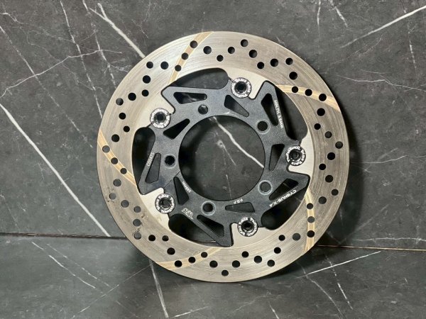 画像1: PBF フル フローティング ローター🏍️ 245mm ブレーキ ディスク｜ブラック (1)