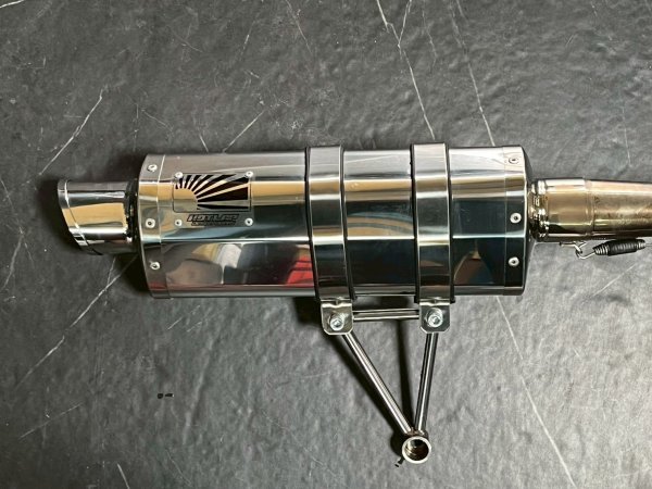 画像2: 【中古品】🏆ホットラップ HOTLAP×KN チャンピオンマフラー 🥈ステンレス｜シグナスｘ (2)