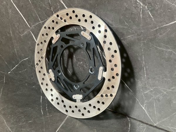 画像4: 【中古品】PBF フル フローティング ローター🏍️ 245mm ブレーキ ディスク｜ブラック (4)