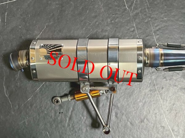 画像2: 【中古品】🏆ホットラップ HOTLAP×KN チャンピオンマフラー 🌈チタン｜シグナスｘ (2)