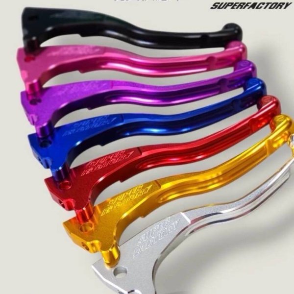 画像2: ✨スーパーファクトリー CNCアルミブレーキレバー｜シグナスX 1〜5型対応✨ (2)