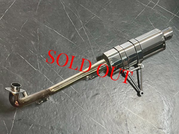 画像4: 【中古品】🏆ホットラップ HOTLAP×KN チャンピオンマフラー 🥈ステンレス｜シグナスｘ (4)