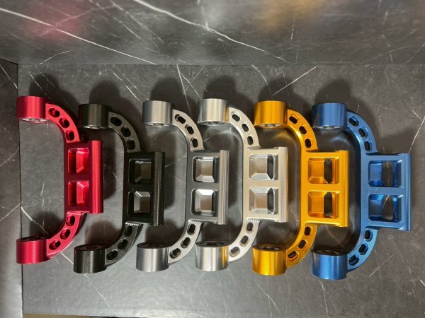 画像2: 🛠️【Super Factory】１ピース　CNCエンジンハンガー　スーパーファクトリー［シグナスX 1型〜5型対応］ロンスイ (2)