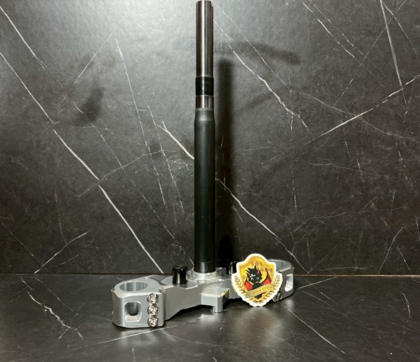 画像7: ✨NCY 軽量CNCアルミステム（ブラック / シルバー）｜シグナスグリファス対応✨ (7)