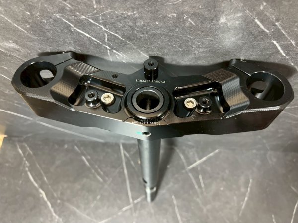 画像6: ✨NCY 軽量CNCアルミステム（ブラック / シルバー）｜シグナスグリファス対応✨ (6)