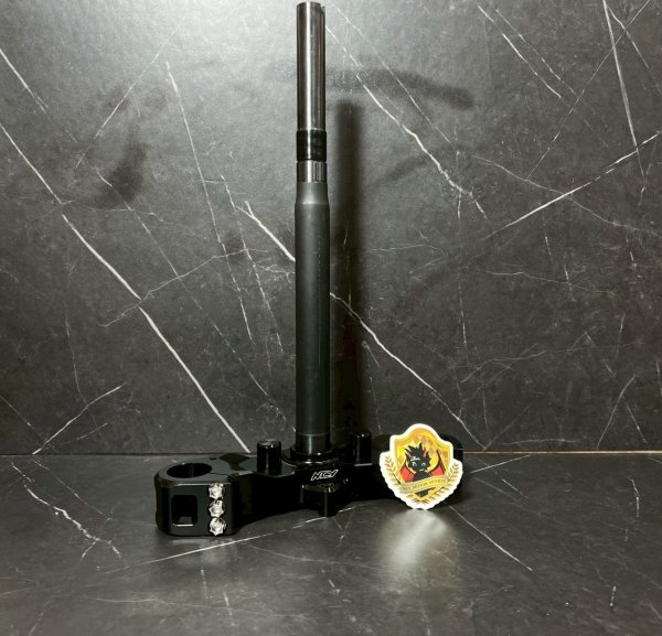 画像2: ✨NCY 軽量CNCアルミステム（ブラック / シルバー）｜シグナスグリファス対応✨ (2)