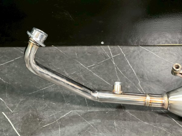 画像7: 🦔【セール】HEDGEHOG ヘッジホッグ H-01 マフラー｜直通静音｜シグナスX対応🦔 (7)