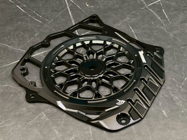 画像15: 🐐【BAPHOMET】バフォメット アルミラジエーターカバー グリファス対応 圧倒的存在感! (15)