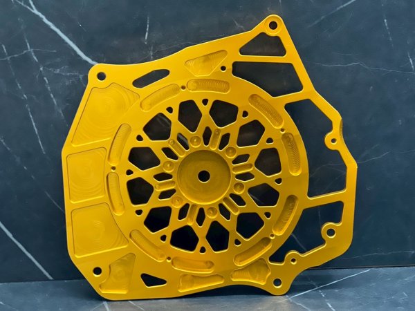 画像8: 🐐【BAPHOMET】バフォメット アルミラジエーターカバー グリファス対応 圧倒的存在感! (8)