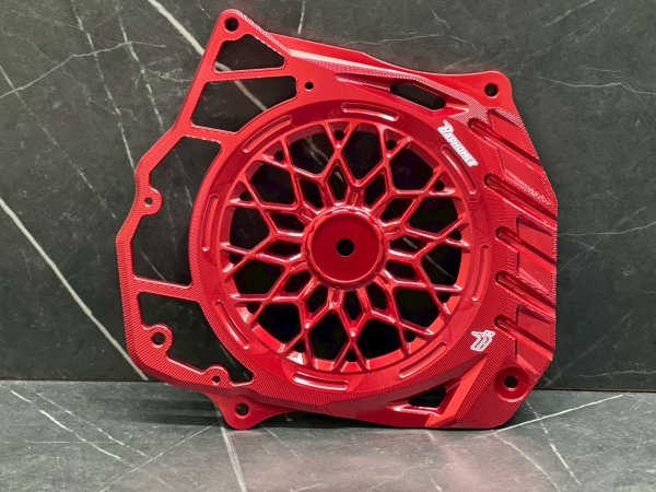 画像13: 🐐【BAPHOMET】バフォメット アルミラジエーターカバー グリファス対応 圧倒的存在感! (13)