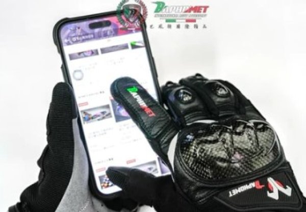 画像8: 🐐BAPHOMET  バフォカーボン グローブ｜タッチパネル対応🐐 (8)