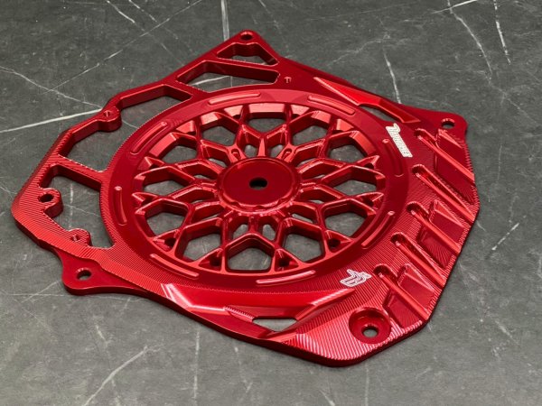 画像11: 🐐【BAPHOMET】バフォメット アルミラジエーターカバー グリファス対応 圧倒的存在感! (11)