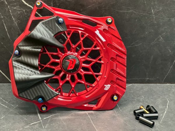 画像10: 🐐【BAPHOMET】バフォメット アルミラジエーターカバー グリファス対応 圧倒的存在感! (10)