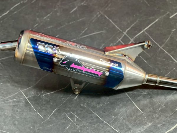 画像4: 🦔 HEDGEHOG ヘッジホッグ H-01 マフラー　直通静音（シグナスX / グリファス対応）🦔  (4)