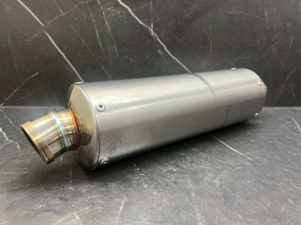 画像2: 【中古品】🔥ガレージバル 90π ボアバル|ボアアップ車両専用マフラー🏍️4.5型用  (2)