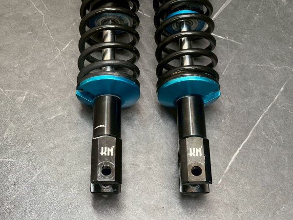 画像3: 【中古品】🏍️ KN企画 リアサス 4.5型用|スーパーアブソーベントショック ブルー (3)