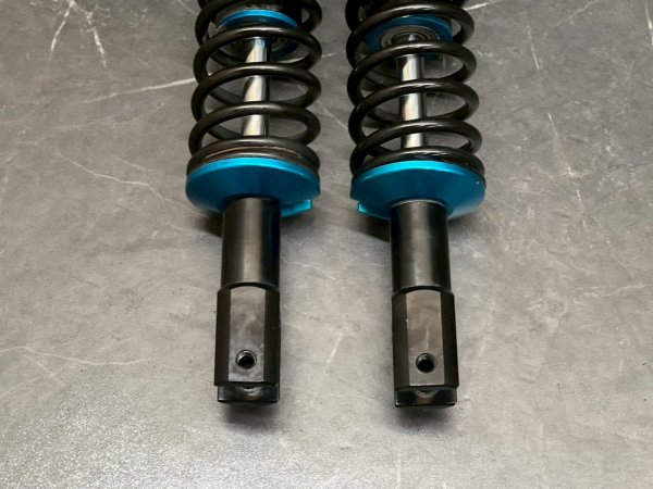 画像6: 【中古品】🏍️ KN企画 リアサス 4.5型用|スーパーアブソーベントショック ブルー (6)