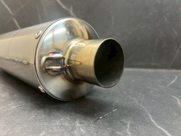 画像4: 【中古品】🔥ガレージバル 90π ボアバル|ボアアップ車両専用マフラー🏍️4.5型用  (4)