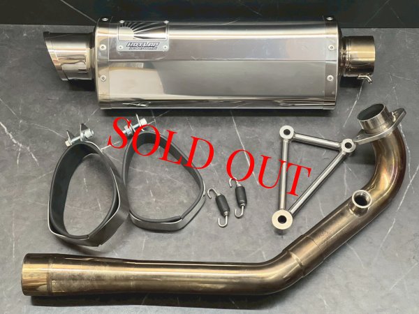 画像1: 【中古品】⚡️ホットラップ HOTLAP×KN チャンピオンマフラー 🥈ステンレス｜シグナスX 4型~5型 (1)