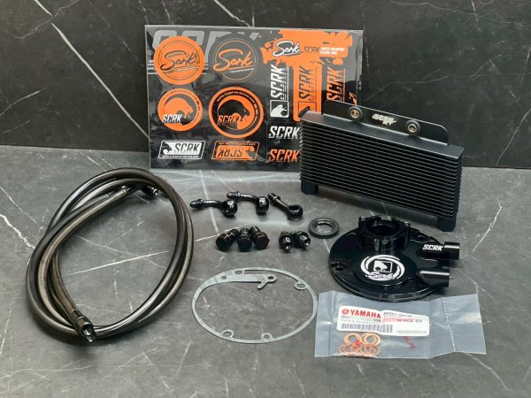 画像2: 🐍SCRK オイルクーラー|シグナスX 1〜5型・BW’S125対応🐍 (2)