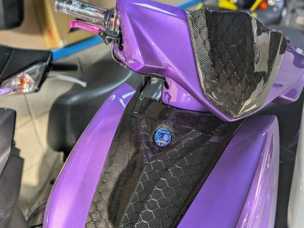 画像3: 🦔 HEDGEHOG（ヘッジホッグ）チタン カーボン ロゴプレート｜35mm (3)