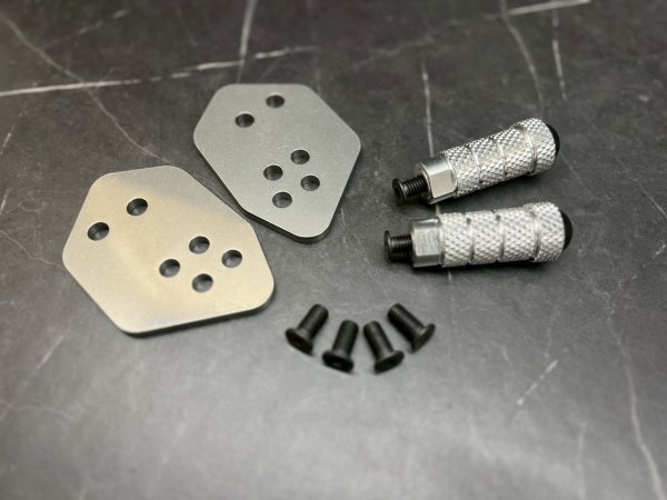 画像1: 🦶 T-TECH シグナス グリファス用 ステッププレート|サーキット対応仕様 (1)