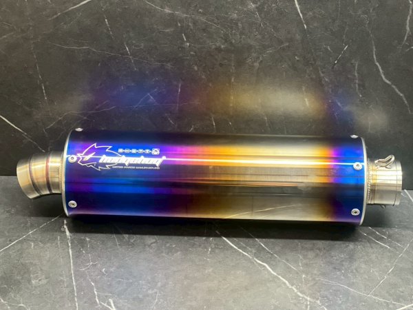 画像4: 🦔 HEDGEHOG HT1 マフラー　爆音📢［158cc〜対応］｜シグナスX用 バッフル付き (4)