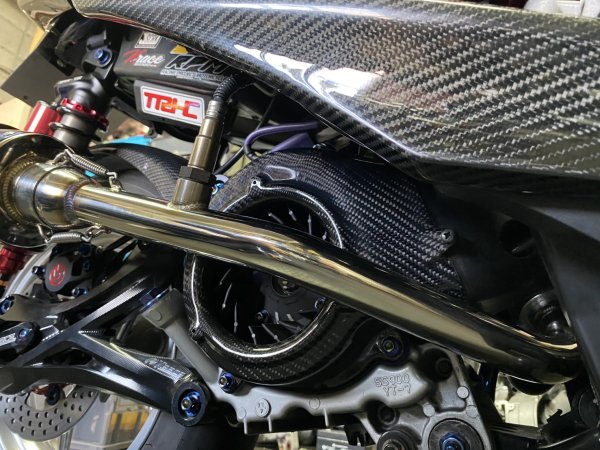 画像23: 🦔 HEDGEHOG HT1 マフラー　爆音📢［158cc〜対応］｜シグナスX用 バッフル付き (23)