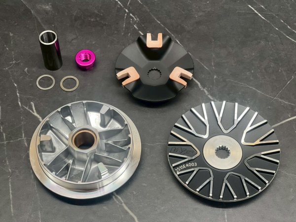 画像2: ⚙️【WF ハイスピードプーリー（ピンク／ブラック）｜シグナスX・BW'S125 対応】 (2)