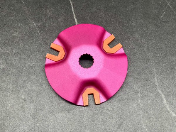 画像9: ⚙️WF ハイスピードプーリー 大改（ピンク／ブラック）シグナスX・BW'S125 対応 (9)