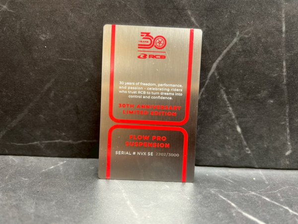 画像13: 🔥【アウトレット特価】RCB 30周年記念 305mm 減衰調整リアショック FLOW-PRO｜シグナスグリファス・X FORCE・AEROX155 対応 (13)