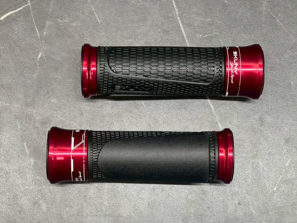 画像14: 🐰SKUNY アルミ リング グリップ 120mm｜シグナスX (14)